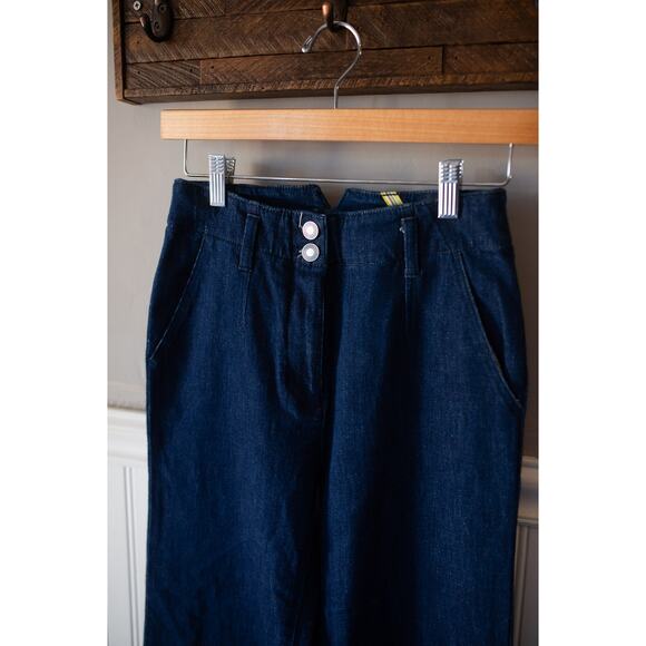 Anthropologie Maeve Junie High-Rise Wide-Leg Jeans 27 NEW - Picture 3 of 5